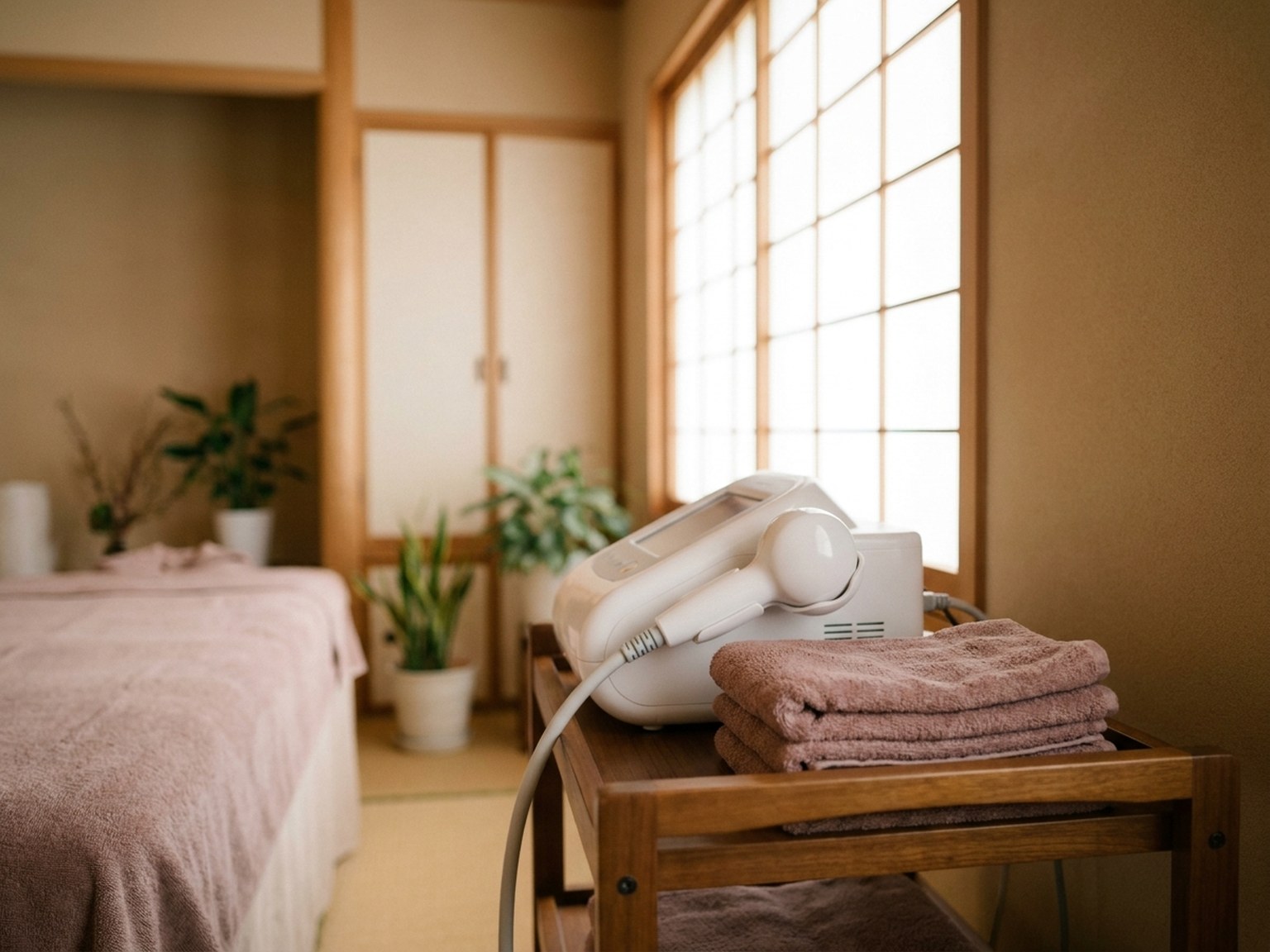 完全個室のボディ・オイルルーム